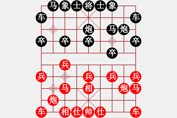 象棋棋譜圖片：kljy(7段)-勝-三落三起(6段) - 步數(shù)：10 