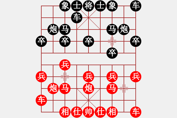 象棋棋譜圖片：藍調(diào)天地(8段)-勝-jjkk(4段) - 步數(shù)：10 