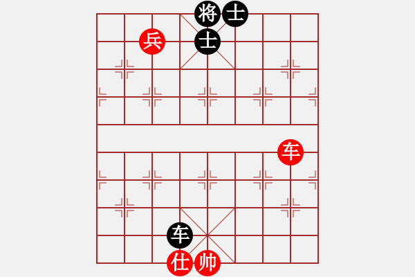 象棋棋譜圖片：第100局 車兵士對車雙士 - 步數(shù)：0 