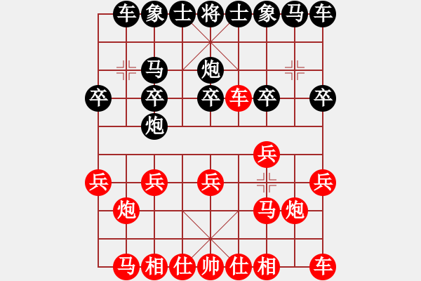 象棋棋譜圖片：殺生會(huì)造成很大的業(yè)力 - 步數(shù)：10 