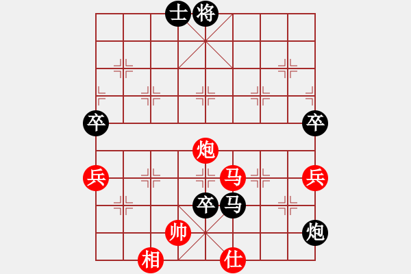 象棋棋譜圖片：剛剛好[1911967102] -VS- 橫才俊儒[292832991] - 步數(shù)：100 