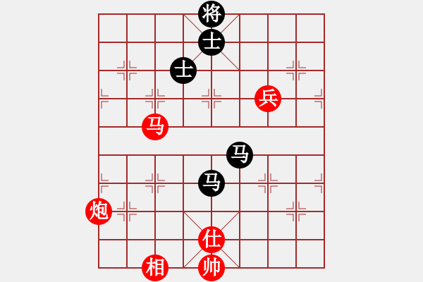 象棋棋譜圖片：第104局 馬炮兵士相勝雙馬雙士（二） - 步數(shù)：0 