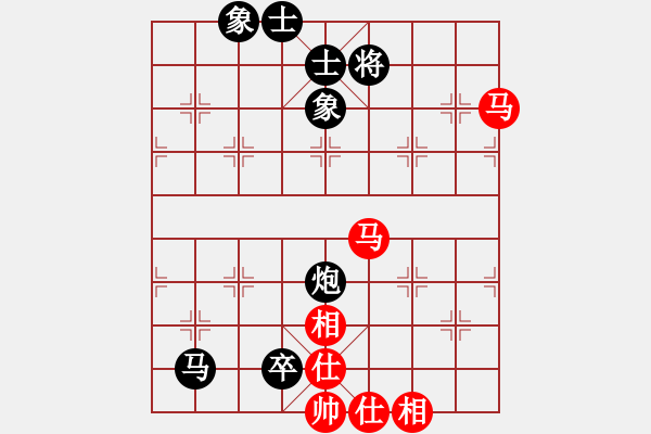 象棋棋譜圖片：雙馬類(04) - 步數(shù)：0 