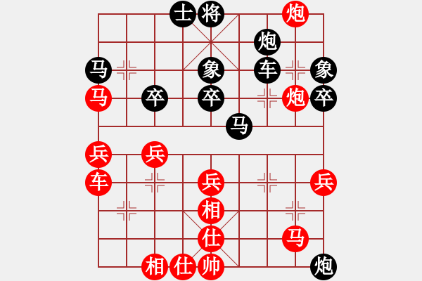 象棋棋譜圖片：華燈狼(3段)-負(fù)-云夢(mèng)戰(zhàn)士(6段) - 步數(shù)：53 