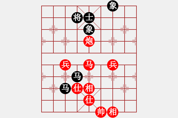 象棋棋譜圖片：人民解放軍(9星)-勝-木庫(kù)神勇(9星)運(yùn)子好局 - 步數(shù)：130 