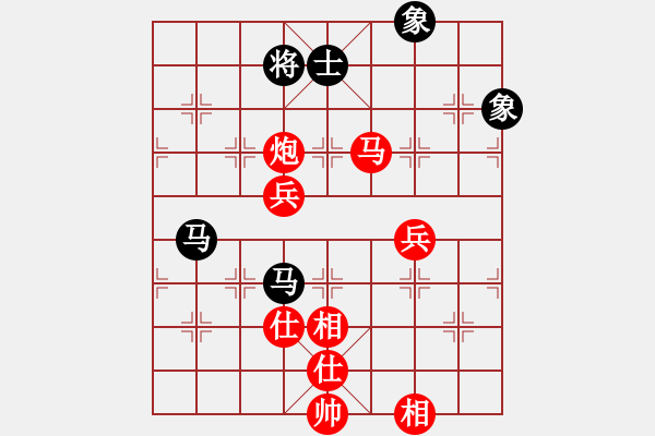 象棋棋譜圖片：人民解放軍(9星)-勝-木庫(kù)神勇(9星)運(yùn)子好局 - 步數(shù)：140 