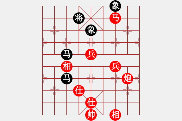 象棋棋譜圖片：人民解放軍(9星)-勝-木庫(kù)神勇(9星)運(yùn)子好局 - 步數(shù)：200 