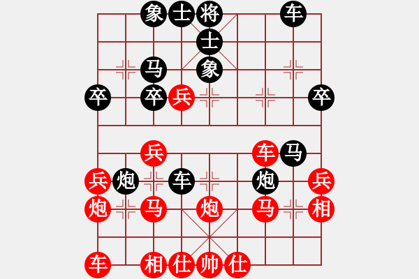 象棋棋譜圖片：龍行天涯(8段)-負(fù)-thuong(9段) - 步數(shù)：30 