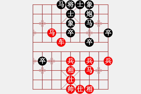 象棋棋譜圖片：星云戰(zhàn)神七(1弦)-勝-一馬踏平川(電神) - 步數(shù)：60 