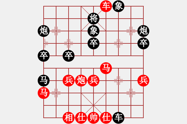 象棋棋譜圖片：殺人如麻(9段)-勝-四季江南(7段) 五七炮互進(jìn)三兵對屏風(fēng)馬邊卒右馬外盤河 - 步數(shù)：40 