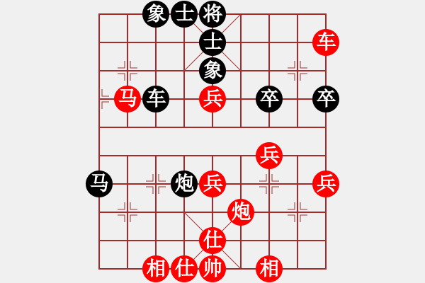 象棋棋譜圖片：五七炮互進(jìn)三兵對(duì)屏風(fēng)馬邊卒右馬外盤河 象7進(jìn)5變桂花飄香(月將)-勝-龍城變色龍(日帥) - 步數(shù)：60 