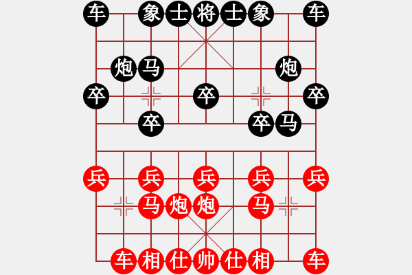 象棋棋譜圖片：2023.6.8.1后勝中級(jí)場(chǎng) - 步數(shù)：10 