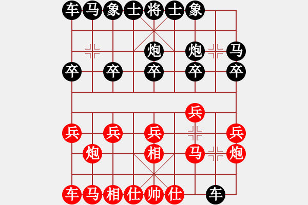 象棋棋譜圖片：胡言亂語....[532251992] -VS- 大師兄[6808405] - 步數(shù)：10 