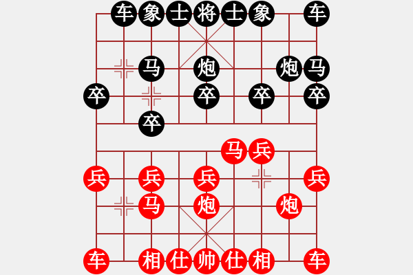 象棋棋譜圖片：玄機(jī)逸士 先負(fù) 桔梅メ枯葉 - 步數(shù)：10 