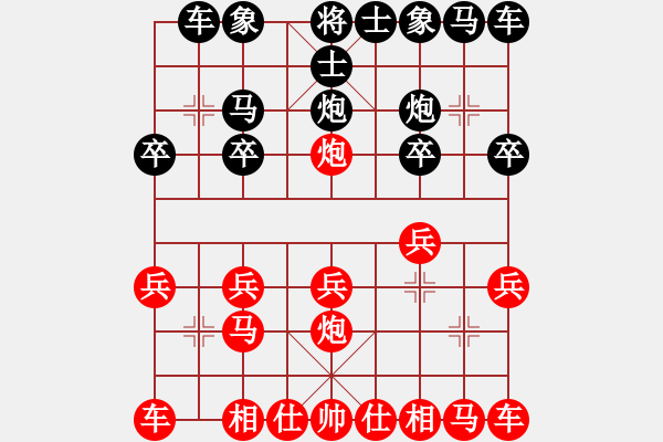 象棋棋譜圖片：獨(dú)來讀網(wǎng)[973439434] -VS- 山 雞[759122344] 四 - 步數(shù)：10 