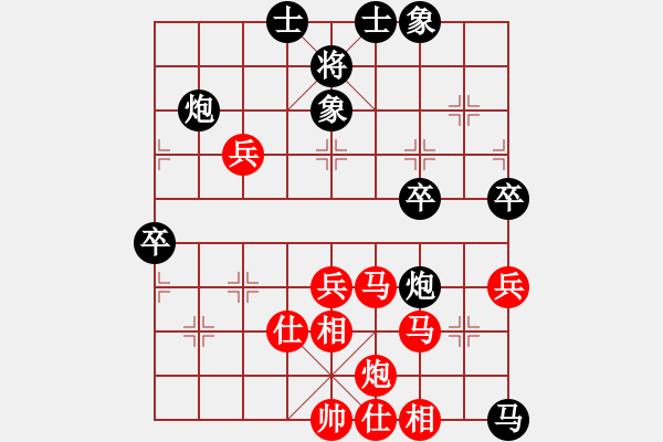 象棋棋譜圖片：325局 A07- 金鉤炮局-小蟲引擎23層 (先和) BugChess19-04-09 x64 - 步數(shù)：60 