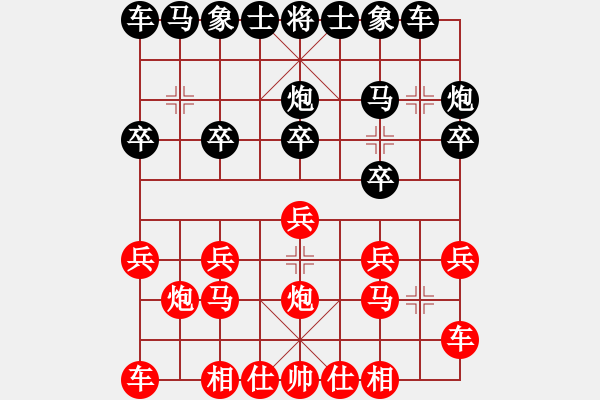 象棋棋譜圖片：日本 田中篤 負(fù) 加拿大 楊曉林 - 步數(shù)：10 