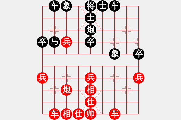 象棋棋譜圖片：山東王再越(5段)-勝-撒馬兒罕(9段) - 步數(shù)：40 