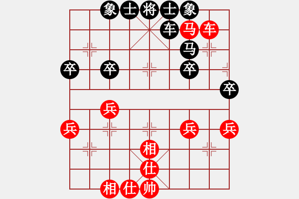 象棋棋譜圖片：老王中王(月將)-負(fù)-南山棋童(7段) - 步數(shù)：40 