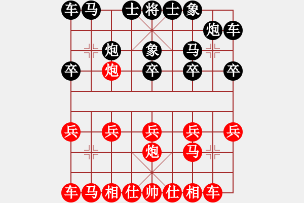 象棋棋譜圖片：萬兜鍪(4段)-勝-柒十二變(6段) - 步數(shù)：10 