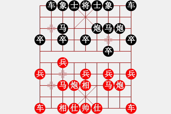 象棋棋譜圖片：徐州 吳慶德 負 徐州 李洪金 - 步數(shù)：10 