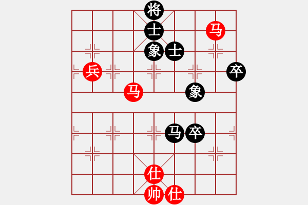 象棋棋譜圖片：無夕棋王(日帥)-勝-月下(月將) - 步數(shù)：100 