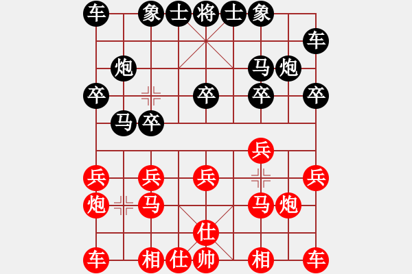 象棋棋譜圖片：曉陽逸士(風魔)-和-alphacata(9星) - 步數(shù)：10 