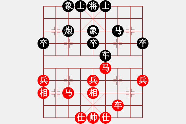 象棋棋譜圖片：曉陽逸士(風魔)-和-alphacata(9星) - 步數(shù)：40 