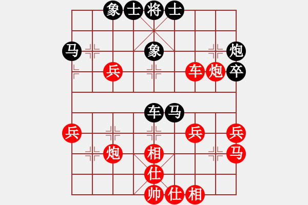 象棋棋譜圖片：sswf(5r)-勝-西藏禿僧人(5r) - 步數(shù)：40 