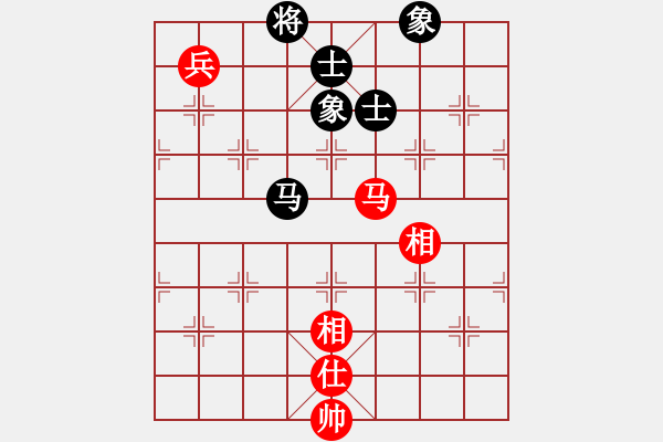 象棋棋譜圖片：五七炮進(jìn)七兵對(duì)高車(chē)保馬（和棋） - 步數(shù)：217 