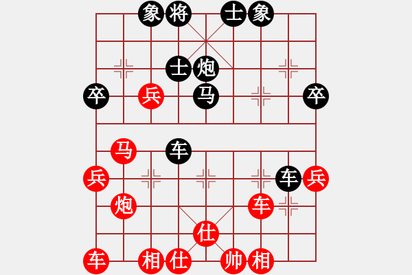 象棋棋譜圖片：鳳城軟手(2段)-負(fù)-佳市棋手(2段) - 步數(shù)：40 