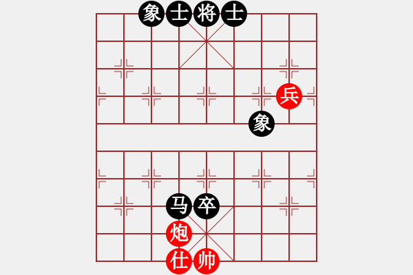 象棋棋譜圖片：橫才俊儒[292832991] -VS- shzgxscr[1828357211] - 步數(shù)：100 