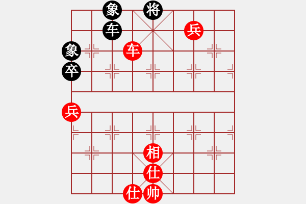 象棋棋譜圖片：1300局 A60- 過宮炮局-天天Ai1-3(先和)小蟲引擎23層 - 步數(shù)：120 