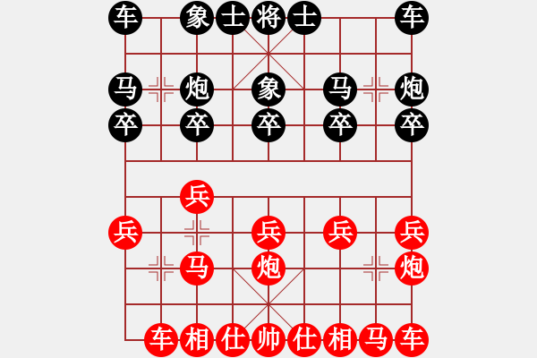 象棋棋譜圖片：王仁穎先勝郭瀟 仙人指路對(duì)卒底炮 - 步數(shù)：10 