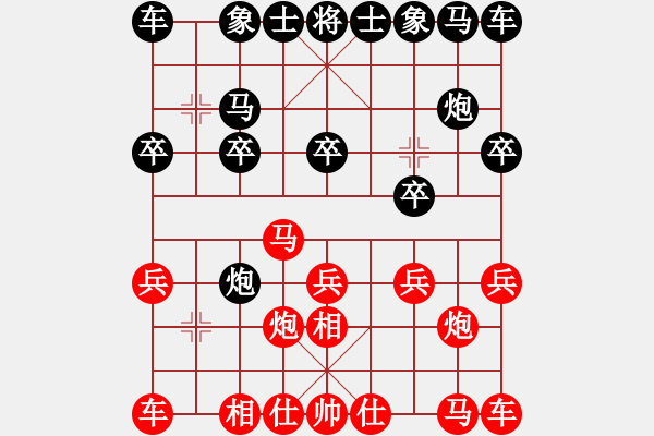 象棋棋譜圖片：小玉小叔(2段)-勝-遼海戰(zhàn)役(3段) - 步數(shù)：10 