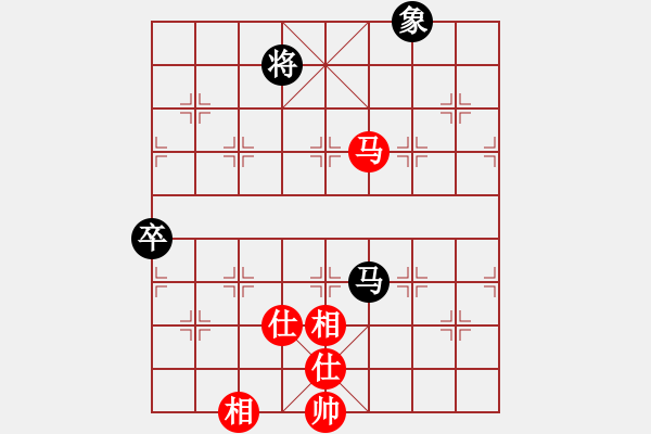 象棋棋譜圖片：hswd(9星)-和-kexx(9星) - 步數(shù)：100 