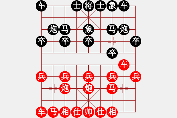 象棋棋譜圖片：柳埠[506700801] -VS- ‖棋家軍‖詩棋[892347242] - 步數(shù)：10 