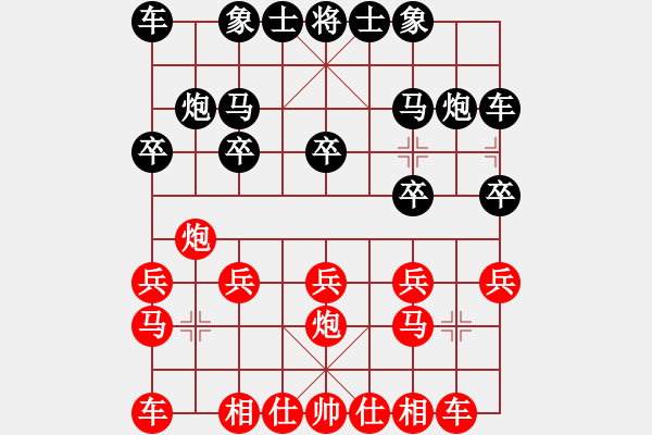 象棋棋譜圖片：shen1局 - 步數(shù)：10 