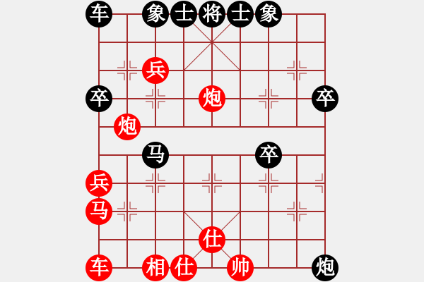 象棋棋譜圖片：彩霸周小平(3段)-勝-大兵小兵(3段) - 步數(shù)：40 