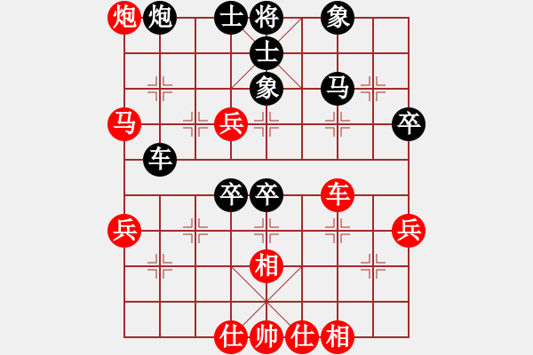 象棋棋譜圖片：［綠林論道］探究中炮過(guò)河車ＶＳ屏風(fēng)馬高車保馬新變 2 - 步數(shù)：58 