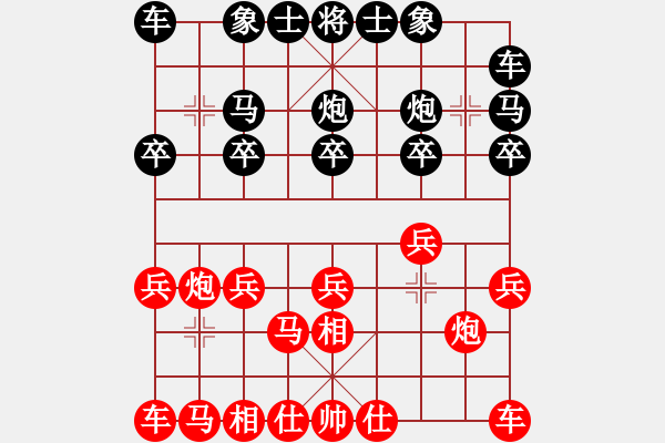 象棋棋譜圖片：千古絕唱沉底車，滴血未流擒敵帥。 - 步數(shù)：10 