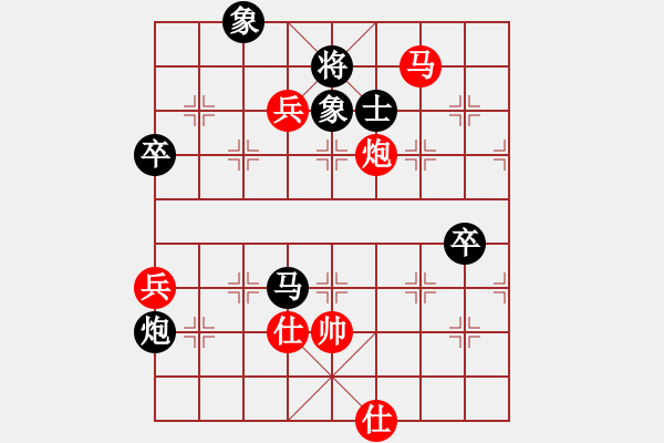 象棋棋譜圖片：粵東兵王(北斗)-勝-水瓶座卡妙(電神) - 步數(shù)：100 