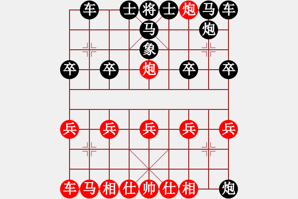 象棋棋譜圖片：鐵滑車(chē)布局2 - 步數(shù)：17 