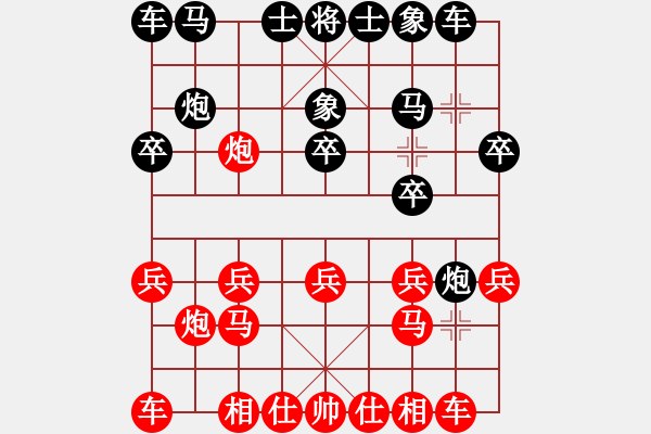 象棋棋譜圖片：破逼爛吊庫(7段)-大便研究家(8段) - 步數(shù)：10 