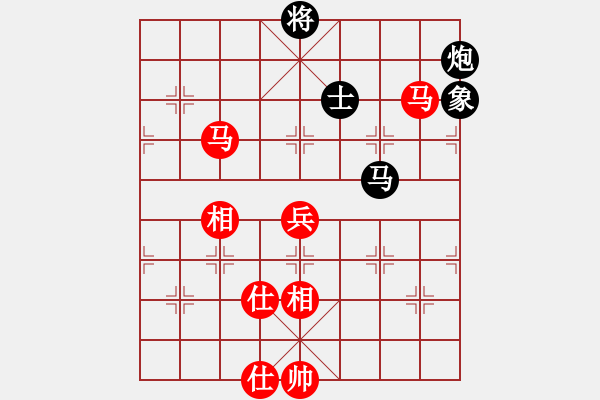 象棋棋譜圖片：崔淞博 先和 張尕軍 - 步數(shù)：100 