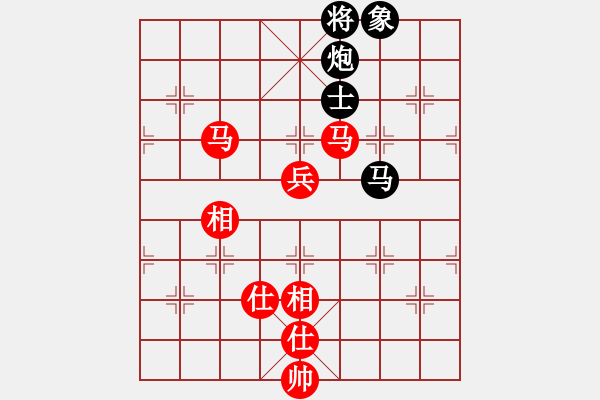 象棋棋谱图片：崔淞博 先和 张尕军 - 步数：110 