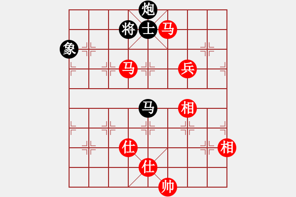 象棋棋谱图片：崔淞博 先和 张尕军 - 步数：172 