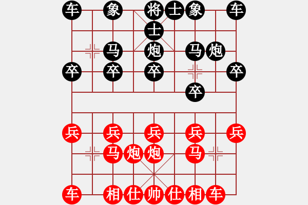 象棋棋譜圖片：布局失勢(shì) 頂馬自殺 - 步數(shù)：10 