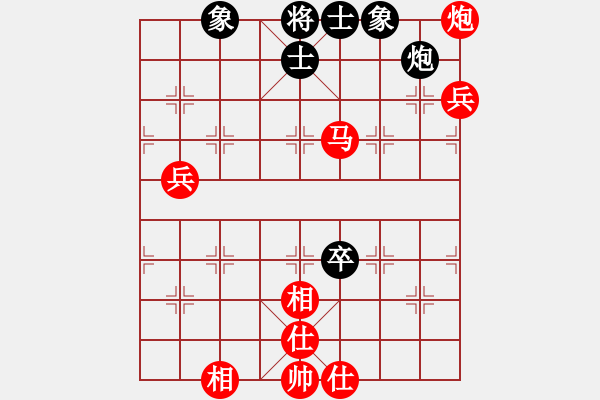 象棋棋譜圖片：10968局 A05-過(guò)河炮局-小蟲(chóng)引擎24層 紅先勝 旋九專(zhuān)雙核-入門(mén) - 步數(shù)：100 