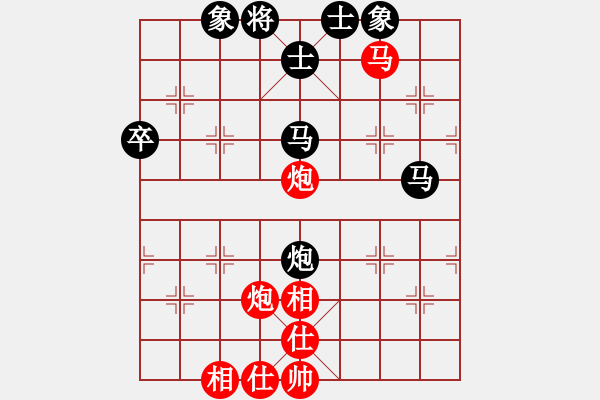 象棋棋譜圖片：zzsqj(3段)-和-星月無(wú)敵(3段) - 步數(shù)：60 